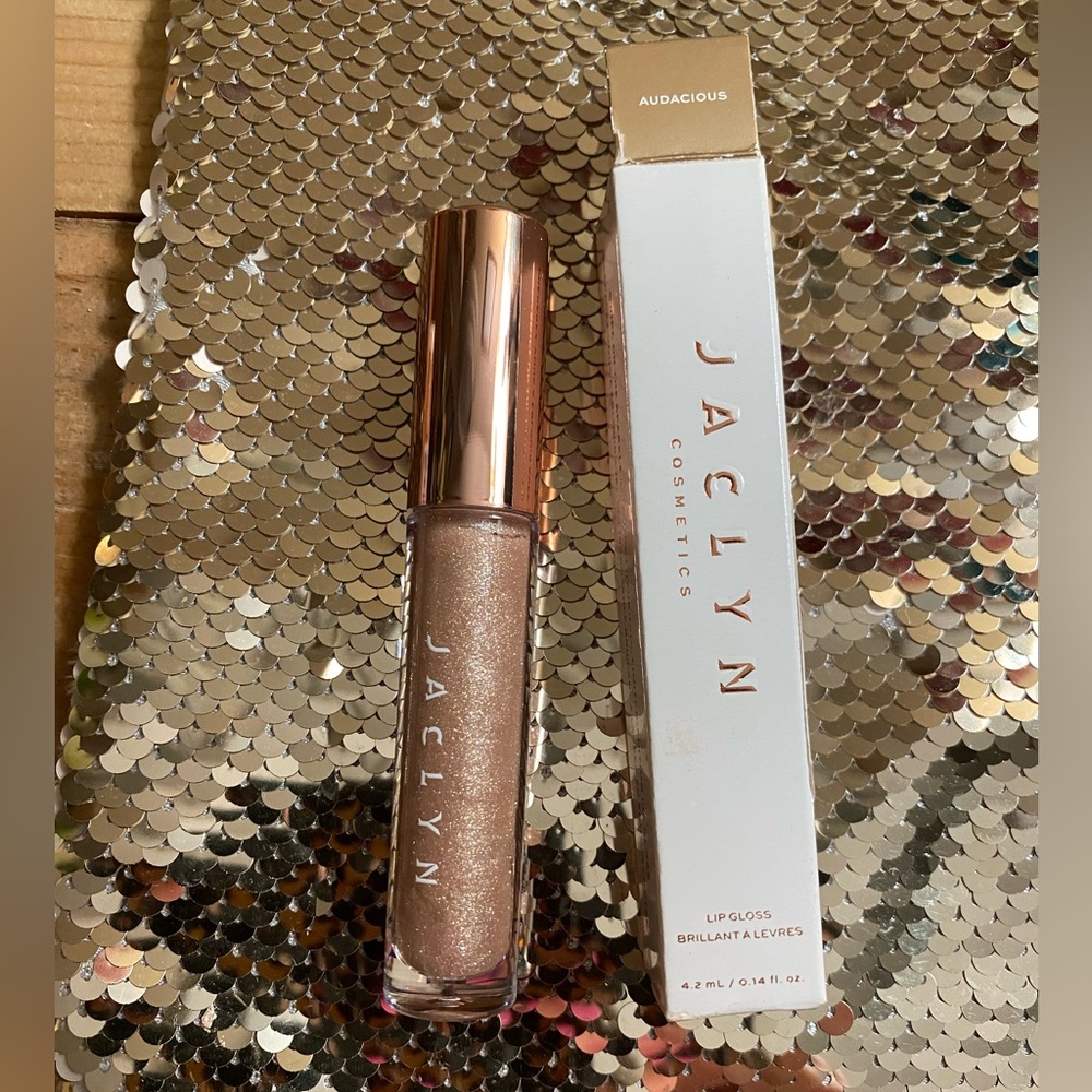 JACLYN COSMETICS LIP GLOSS AUDACIOUS LIMITED EDITION BIRTHDAY DISCONTINUED